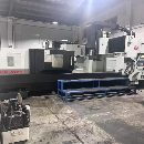 []同款2台台湾亚威NVP-3015龙门加工中心，发那科MF系统.